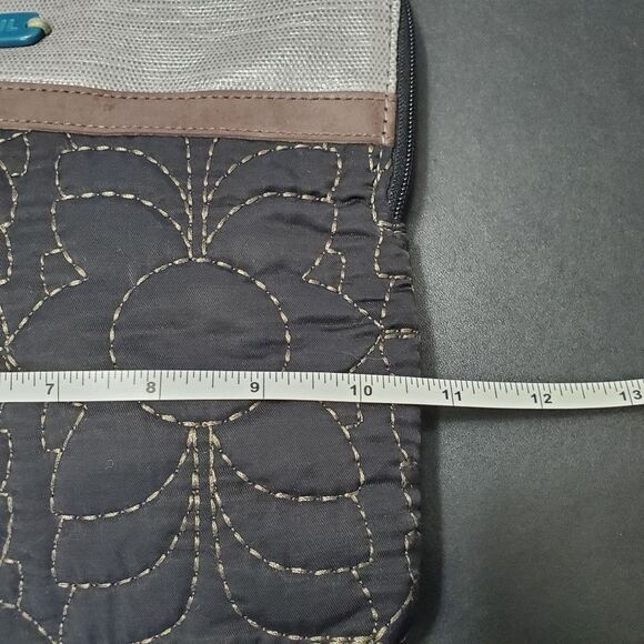 Fossil silver, black & brown Key Per clutch - Picture 3 of 8